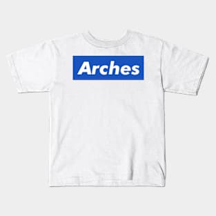 Arches Box Logo Kids T-Shirt